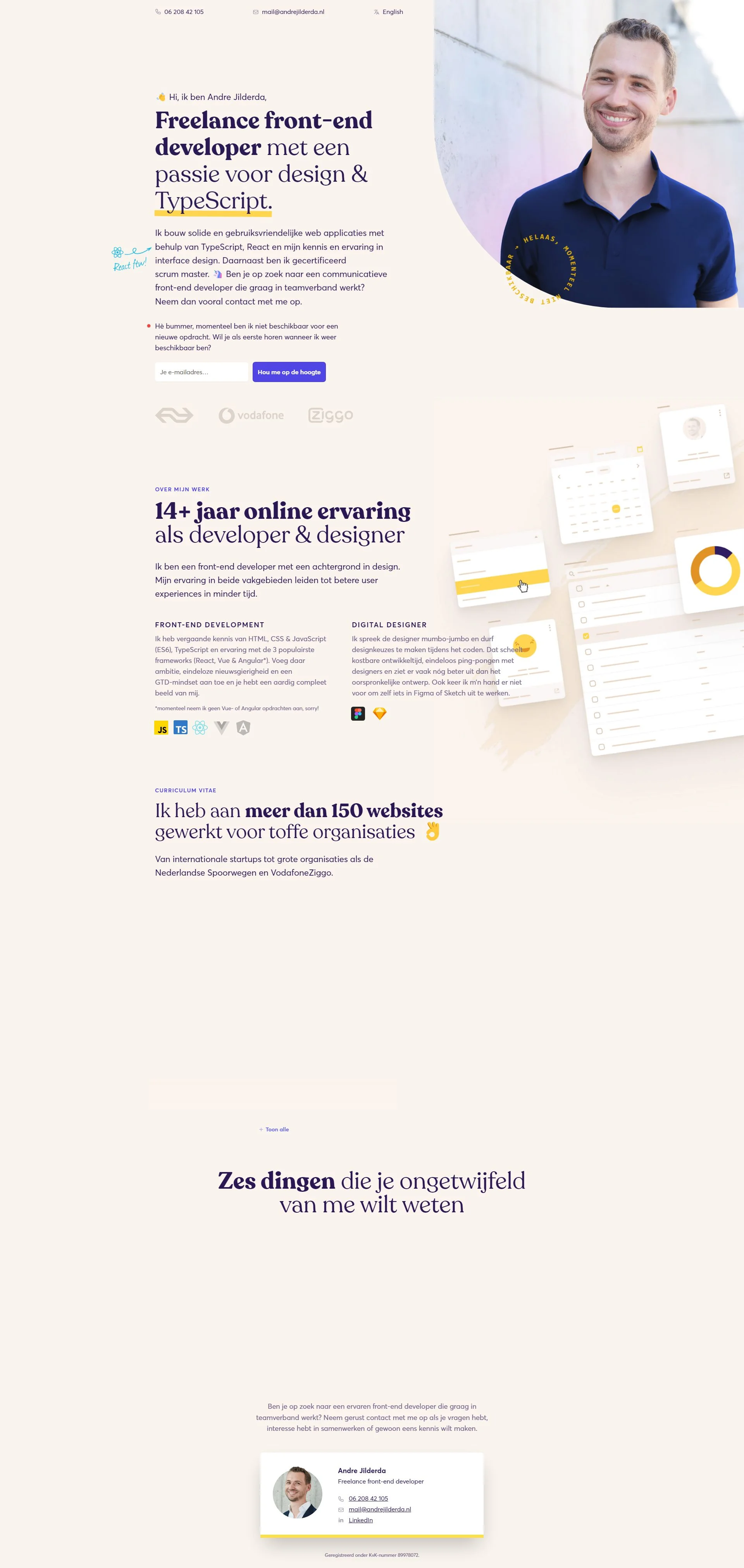 andrejilderda.nl screenshot