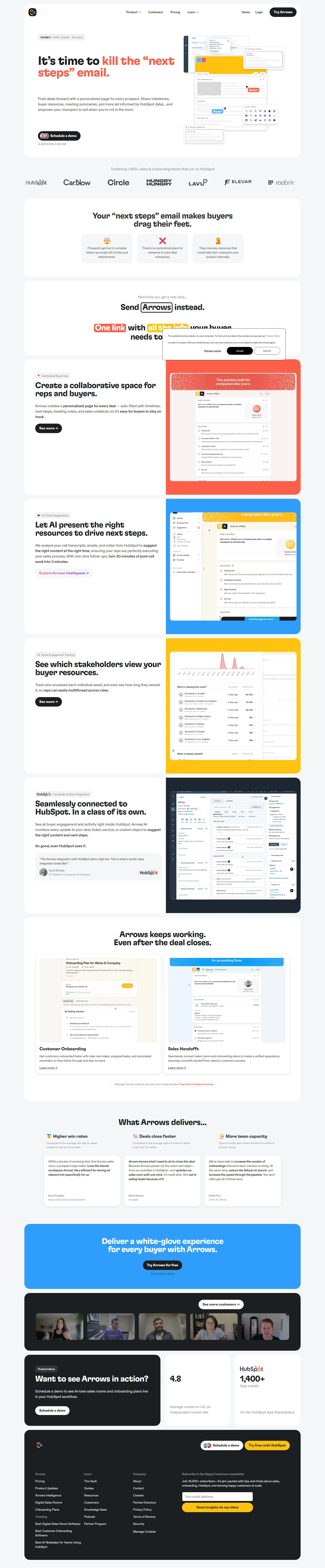 arrows.to screenshot