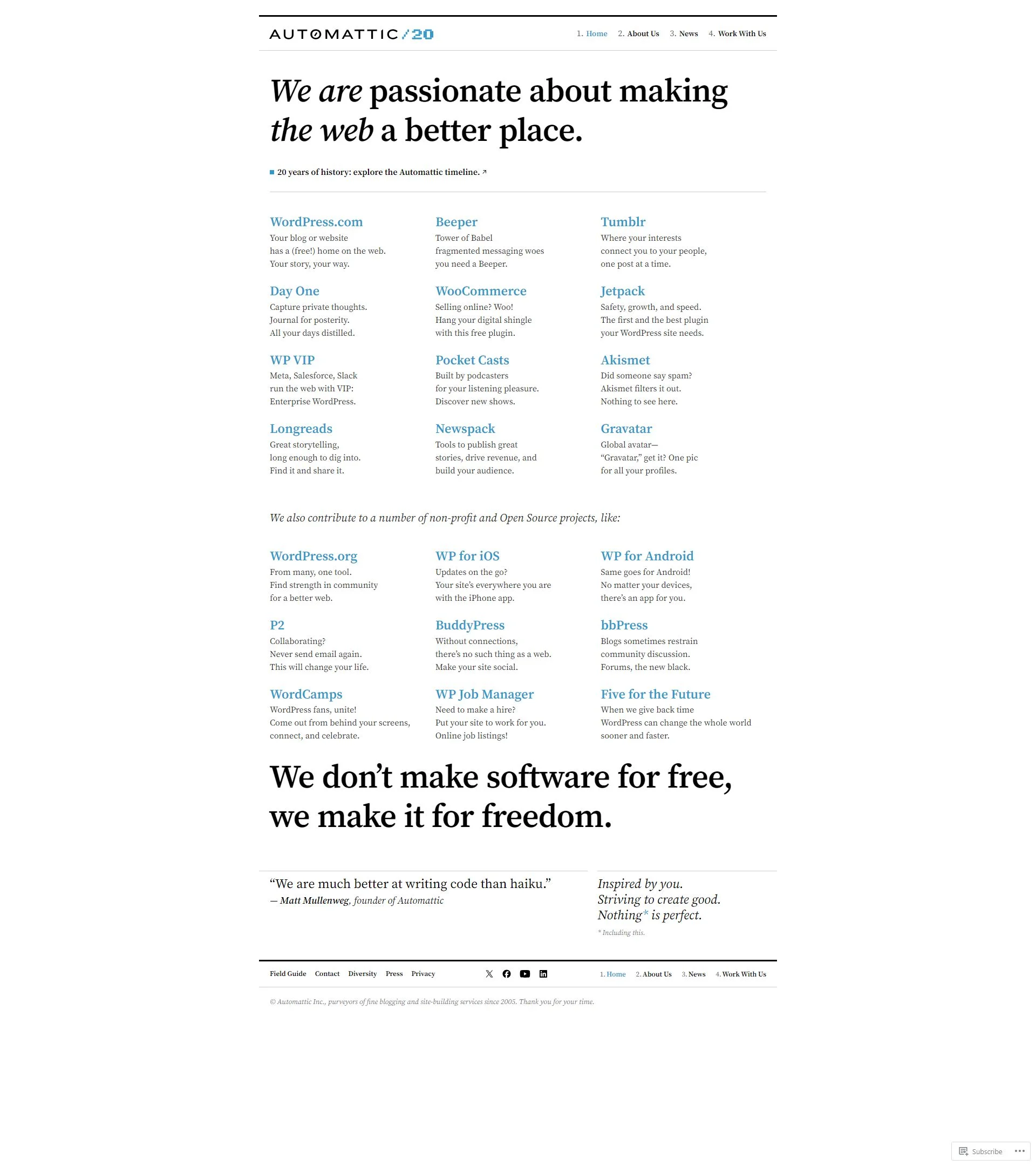 automatic.com screenshot