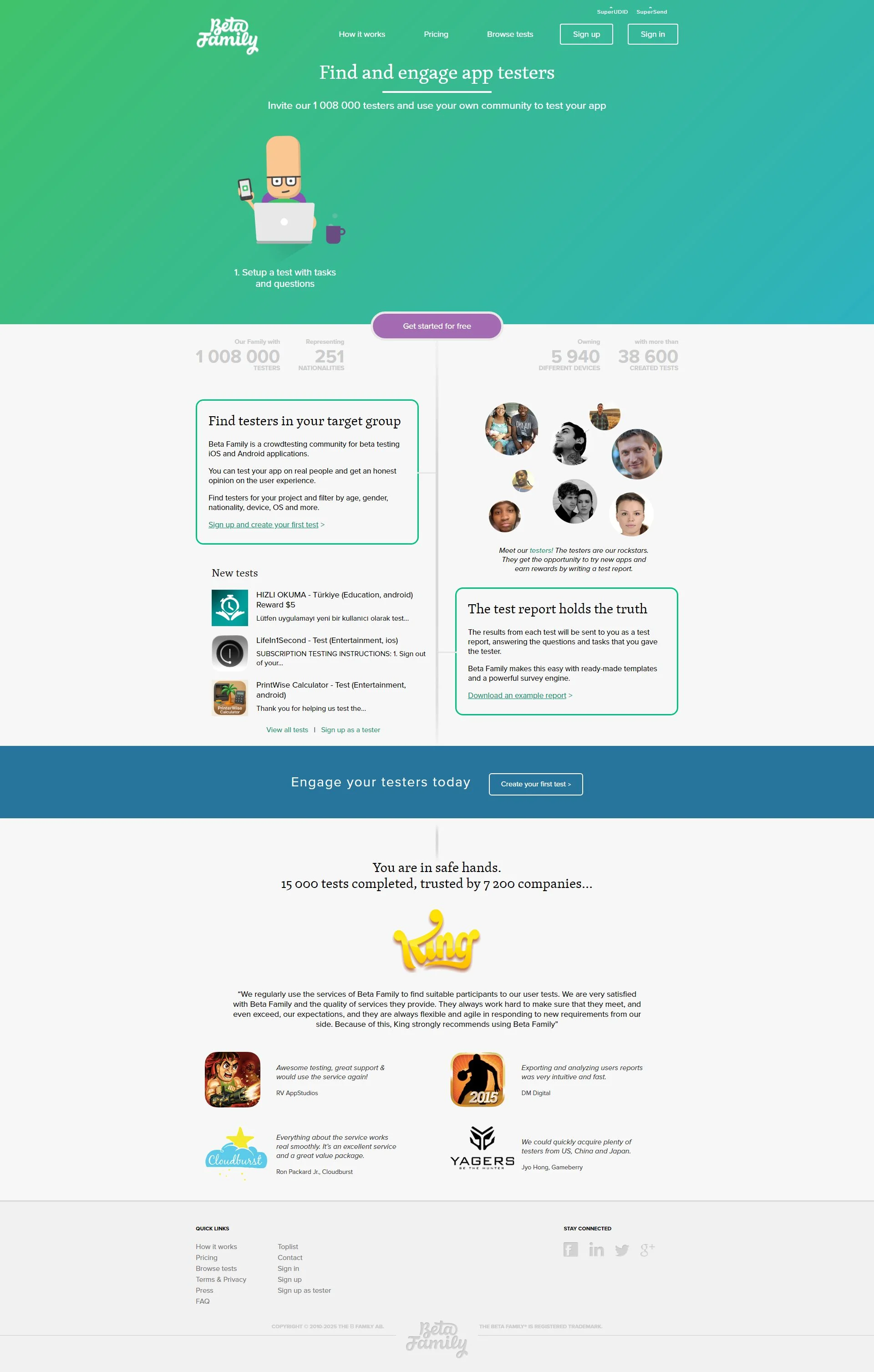 betafamily.com screenshot