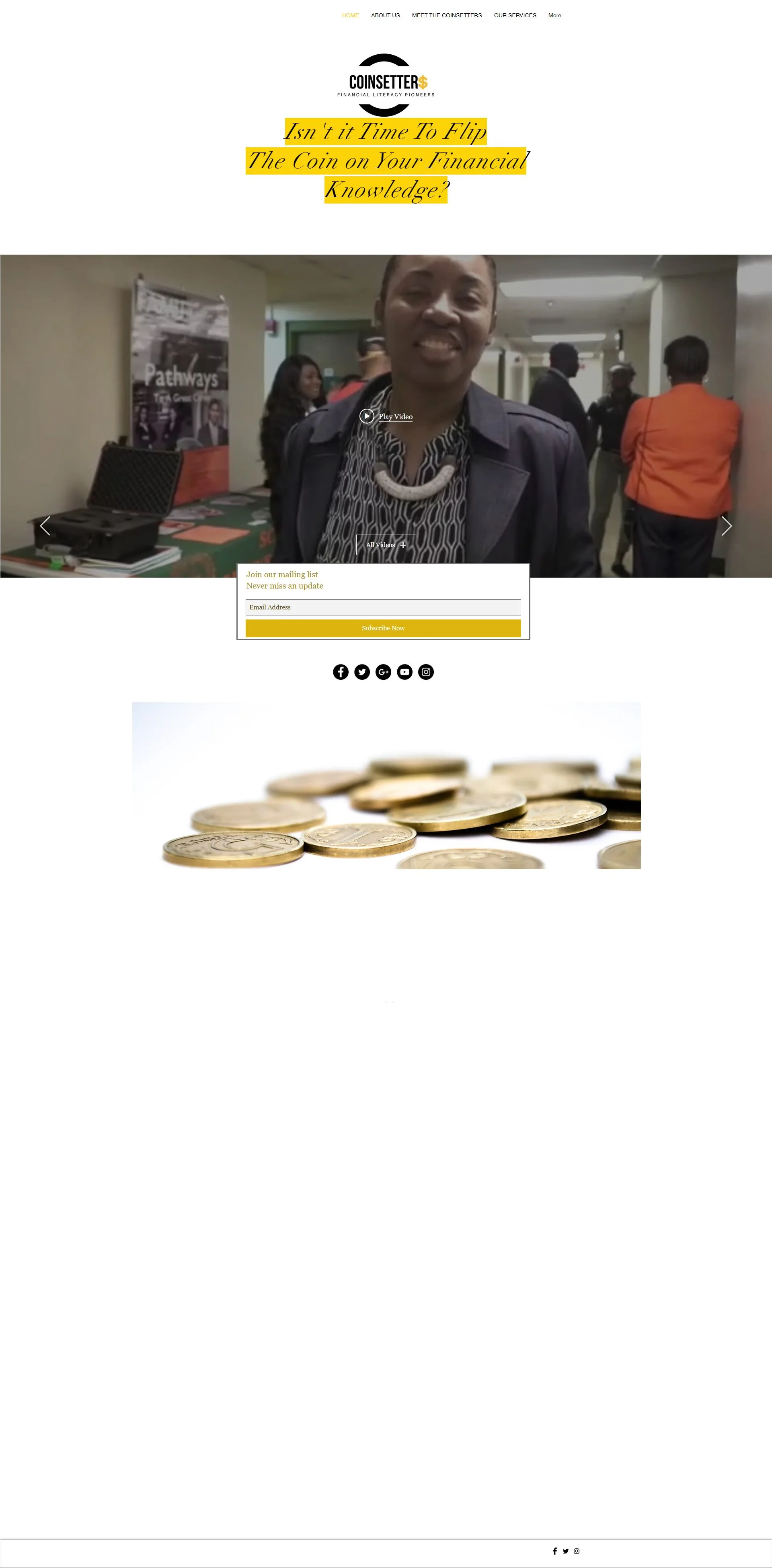 Coinsetters screenshot