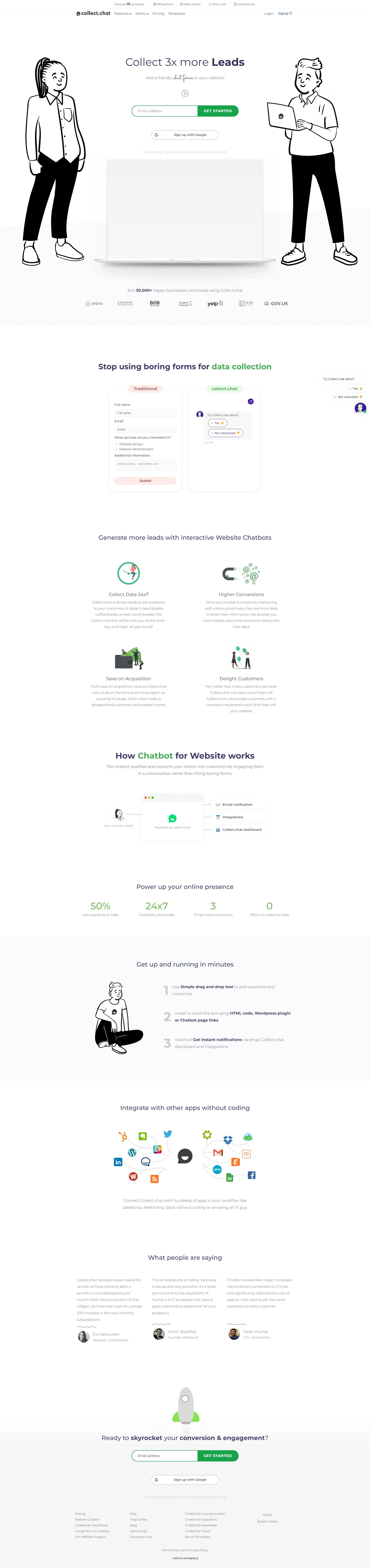 collect.chat screenshot