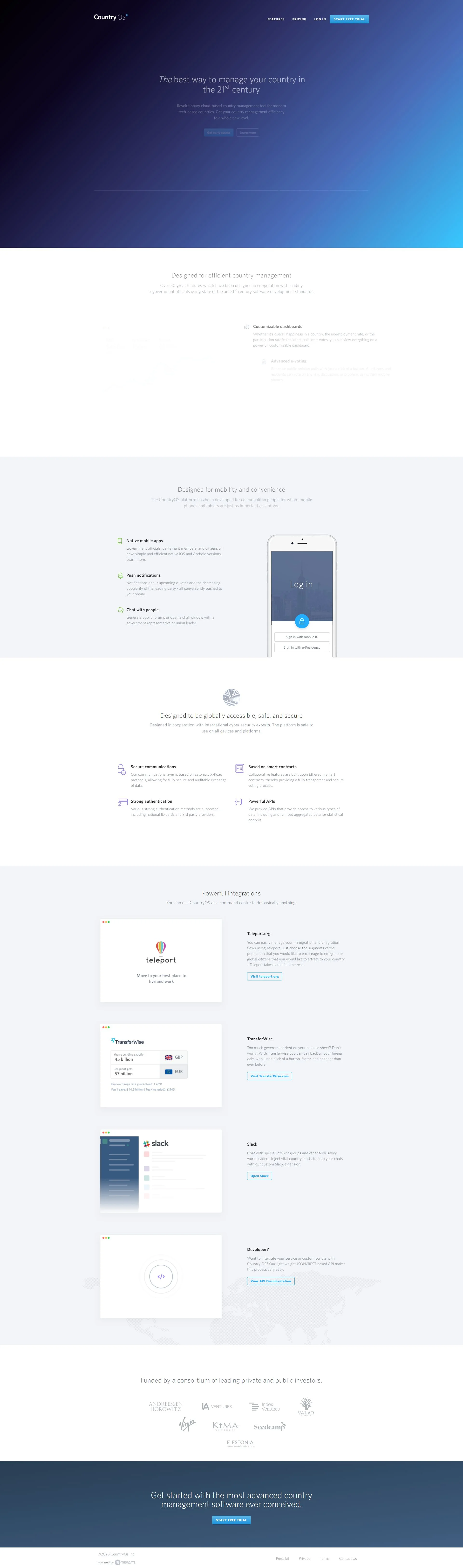 countryos.com screenshot