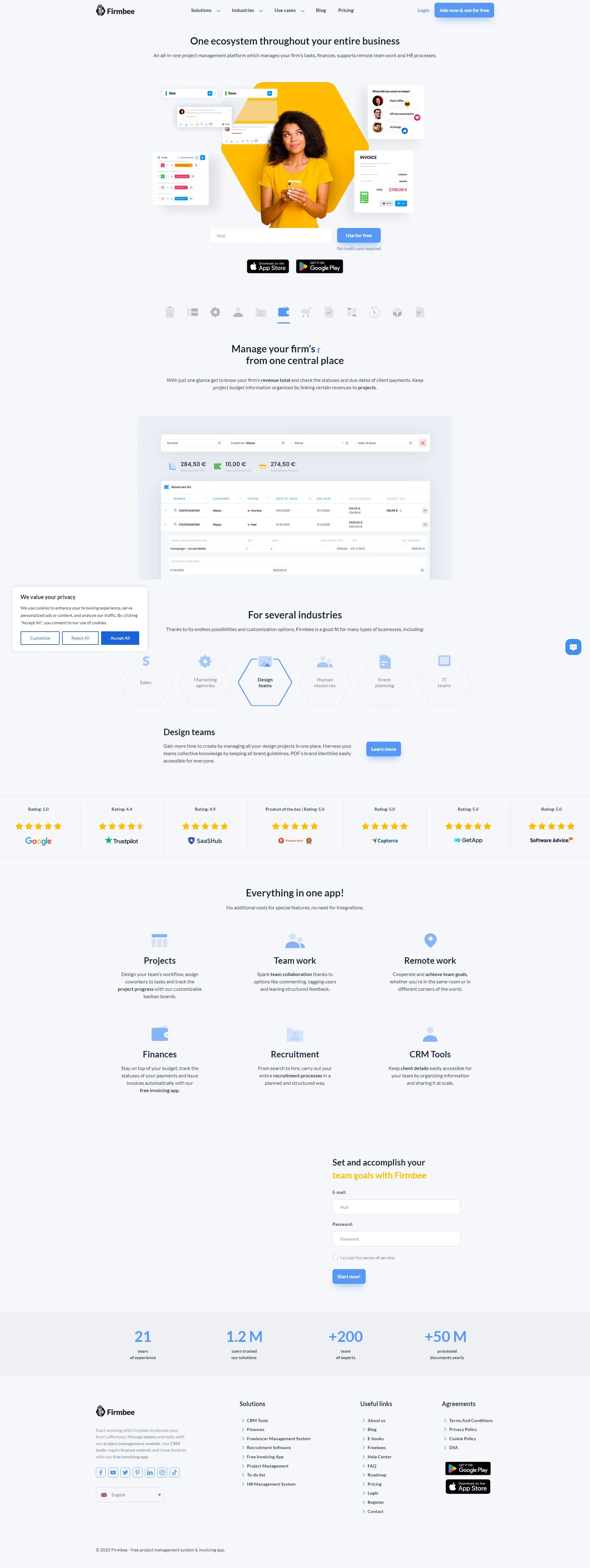 firmbee.com screenshot