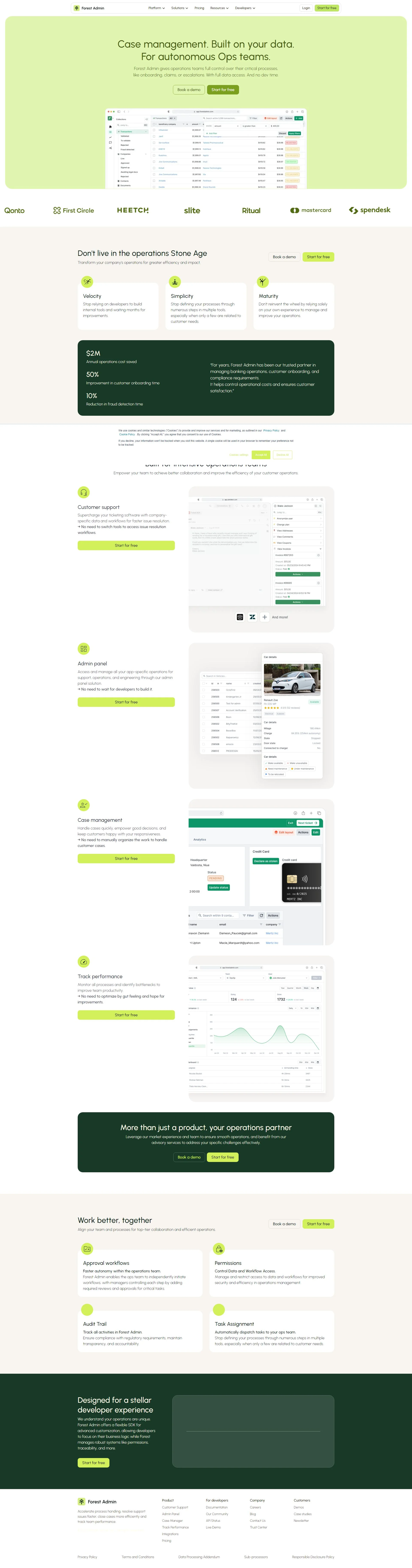forestadmin.com screenshot