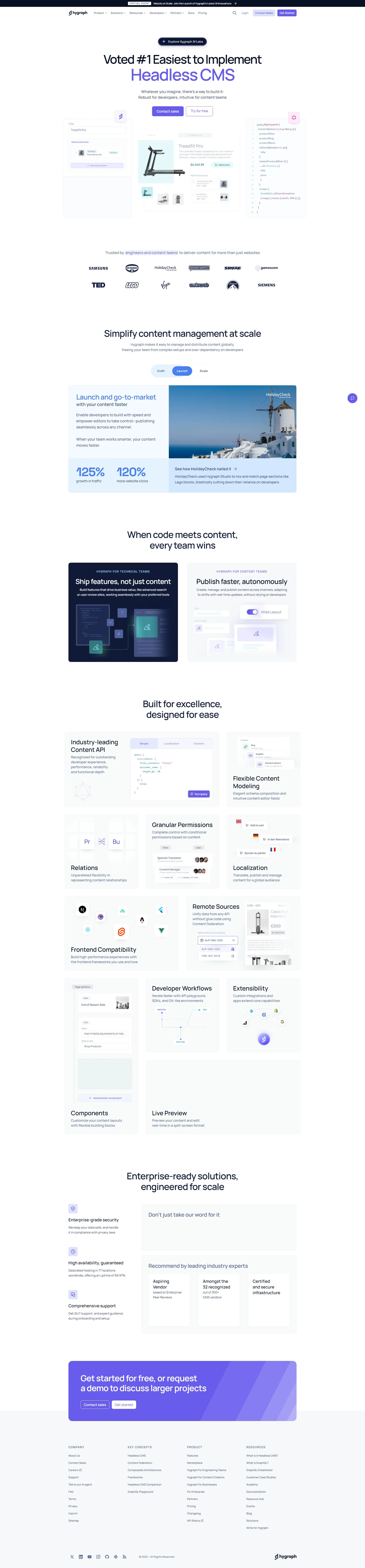 graphcms.com screenshot