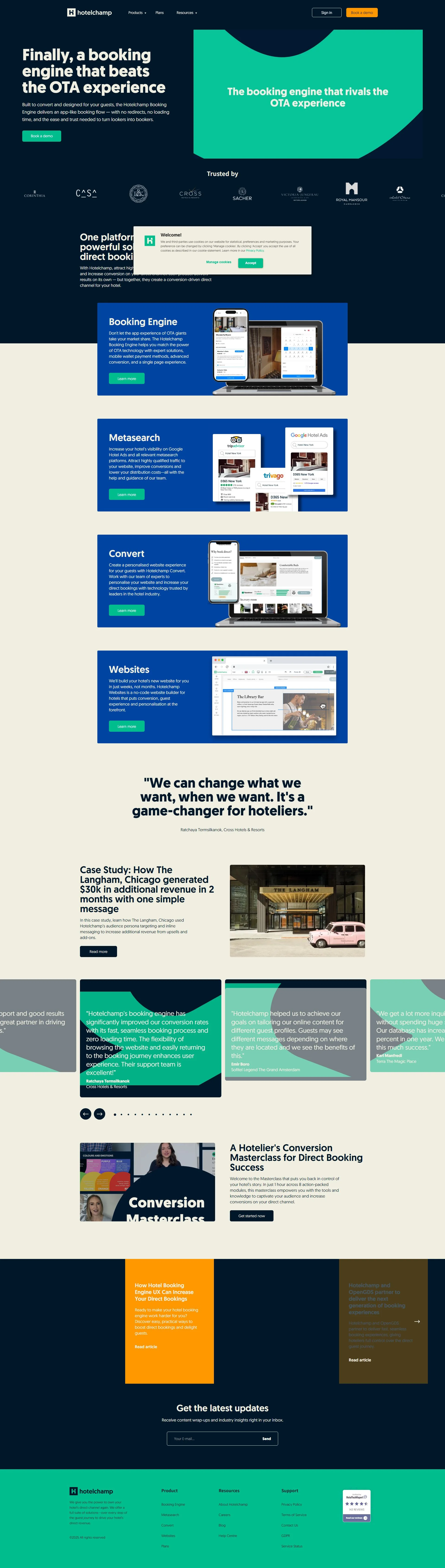 hotelchamp.com screenshot