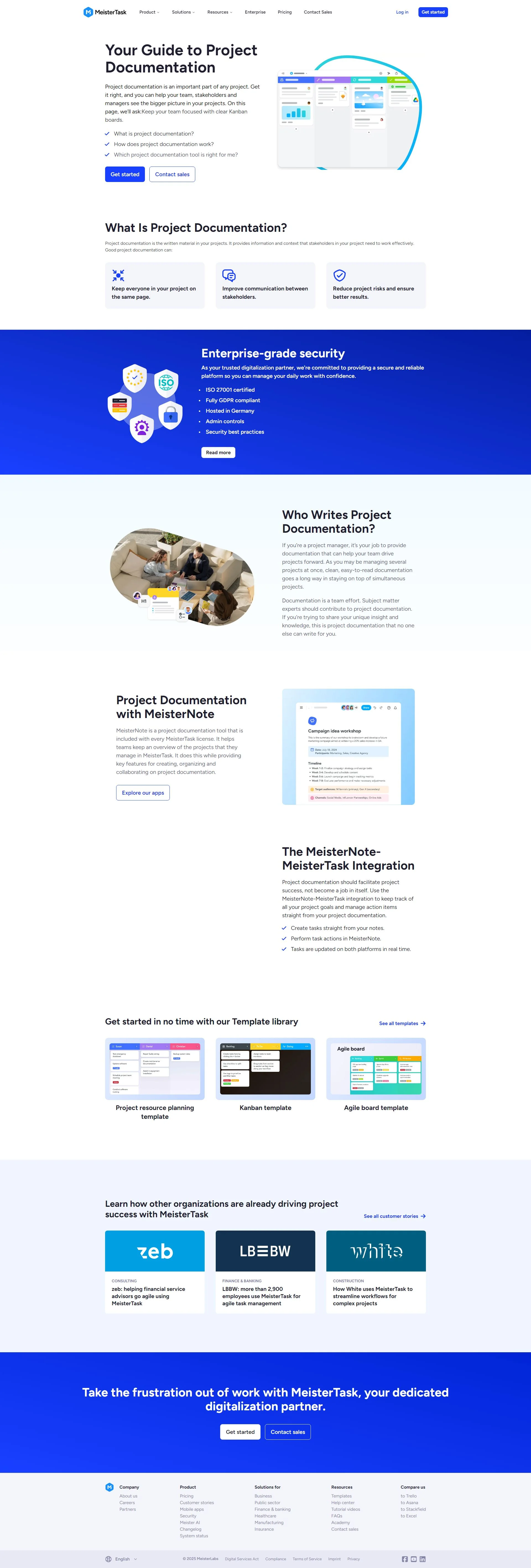 meisternote.com screenshot