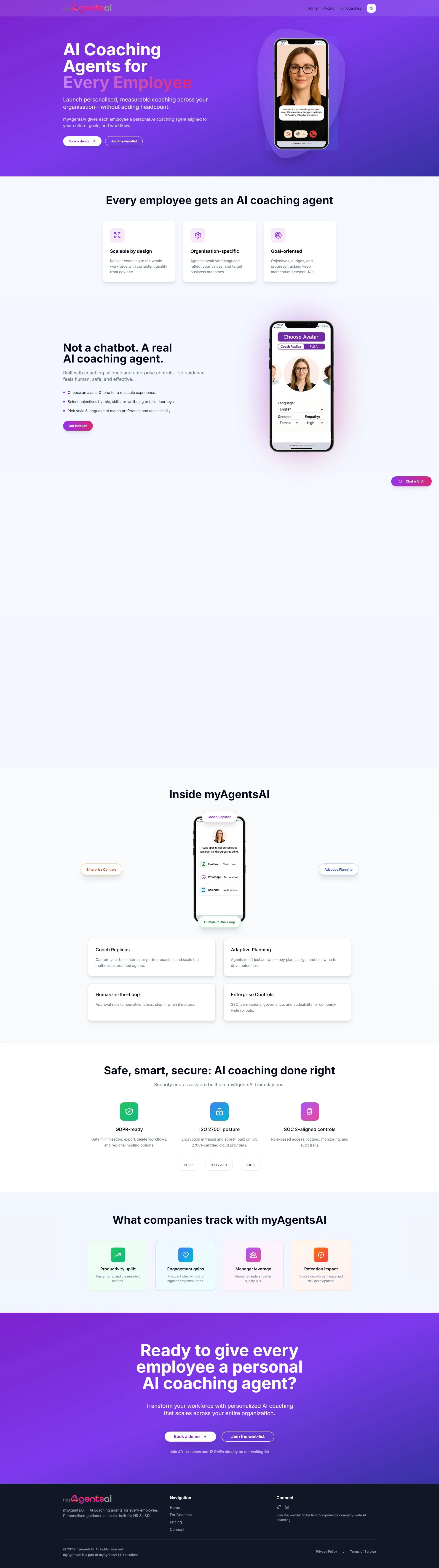 MyAgents AI screenshot