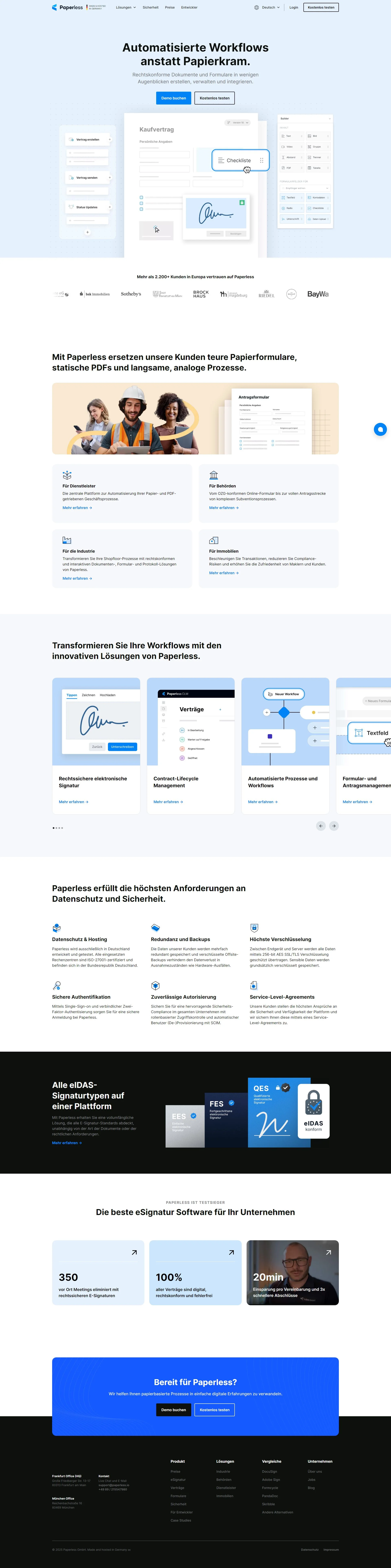 paperless.io screenshot