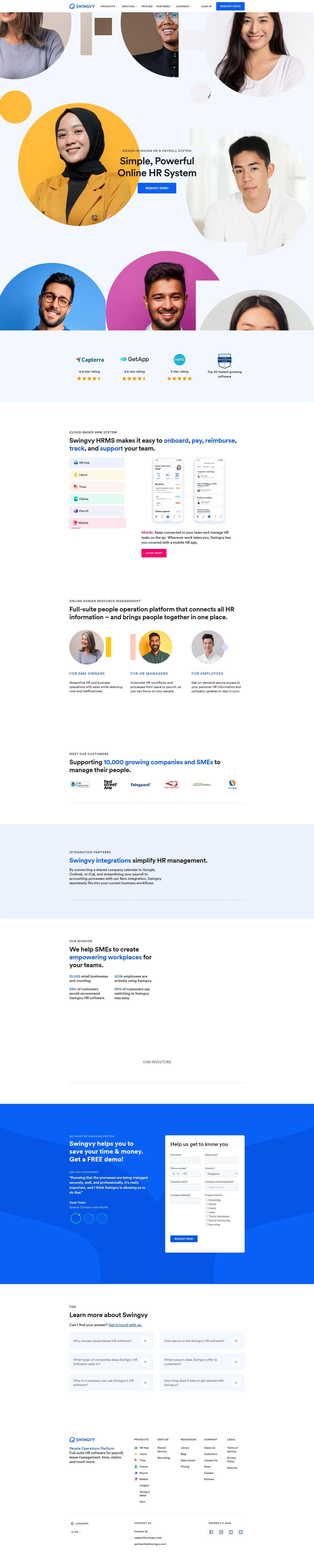 swingvy.com screenshot