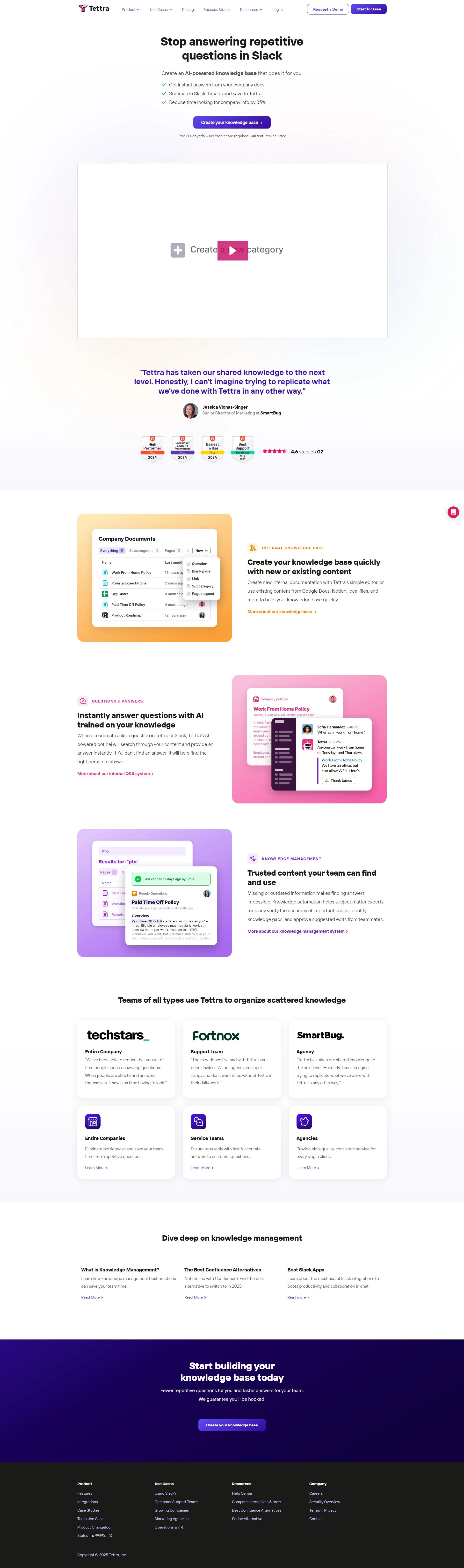 tettra.co screenshot