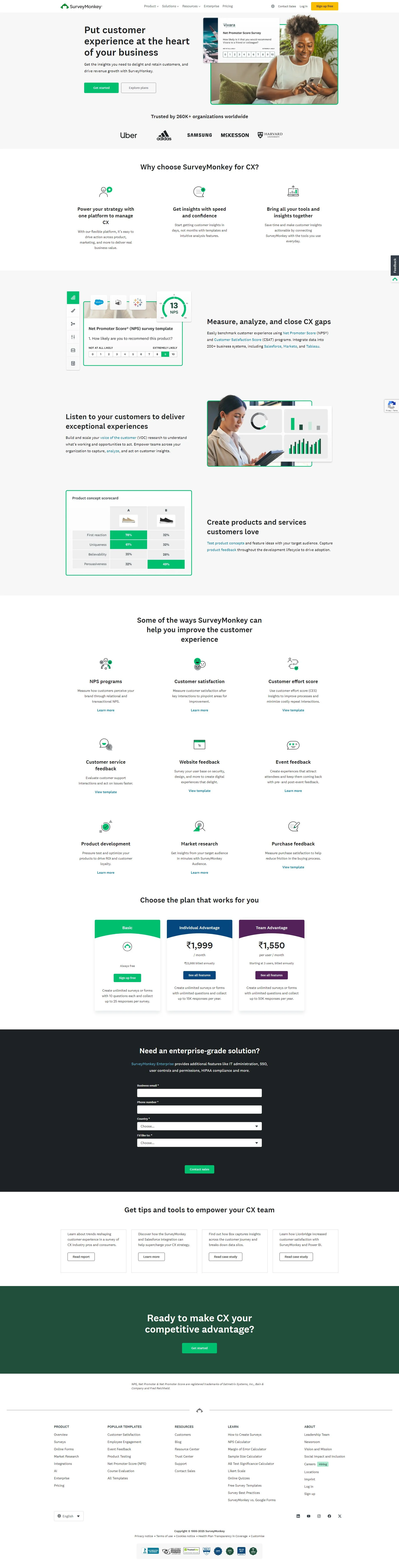 usabilla.com screenshot