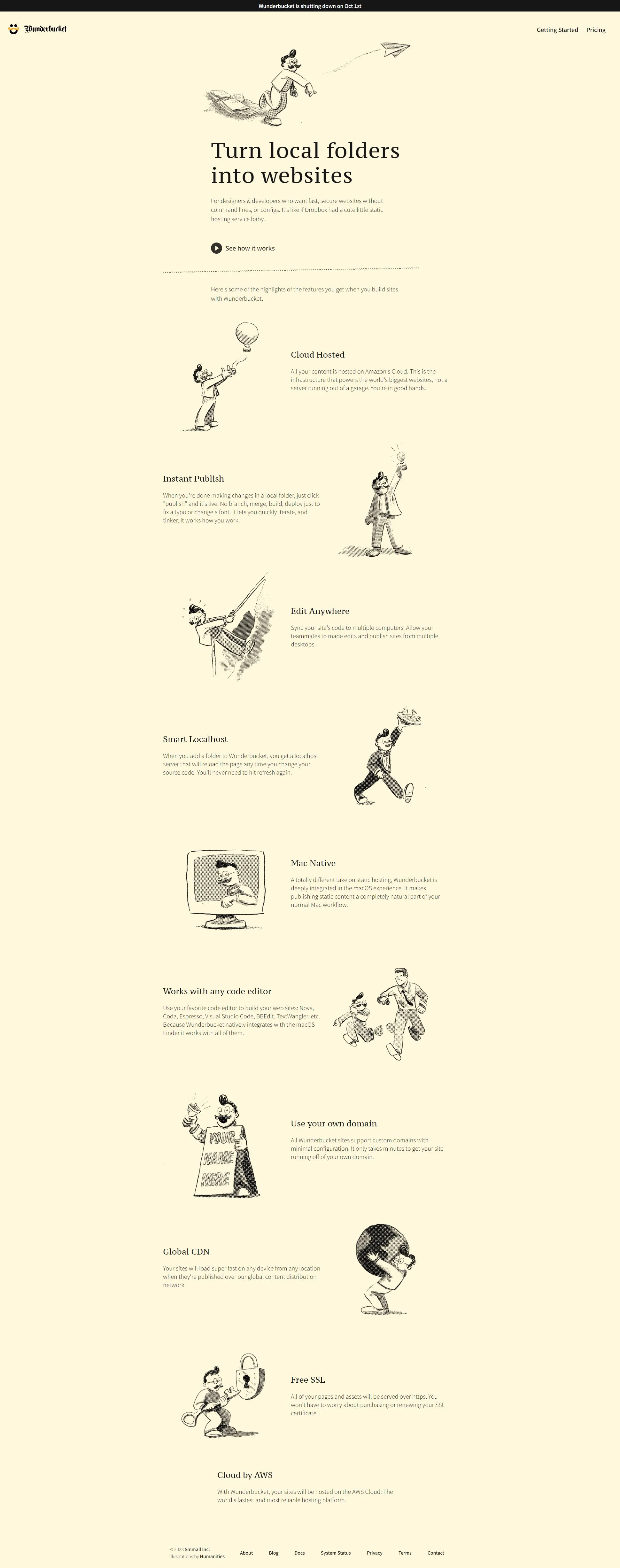 wunderbucket.io screenshot