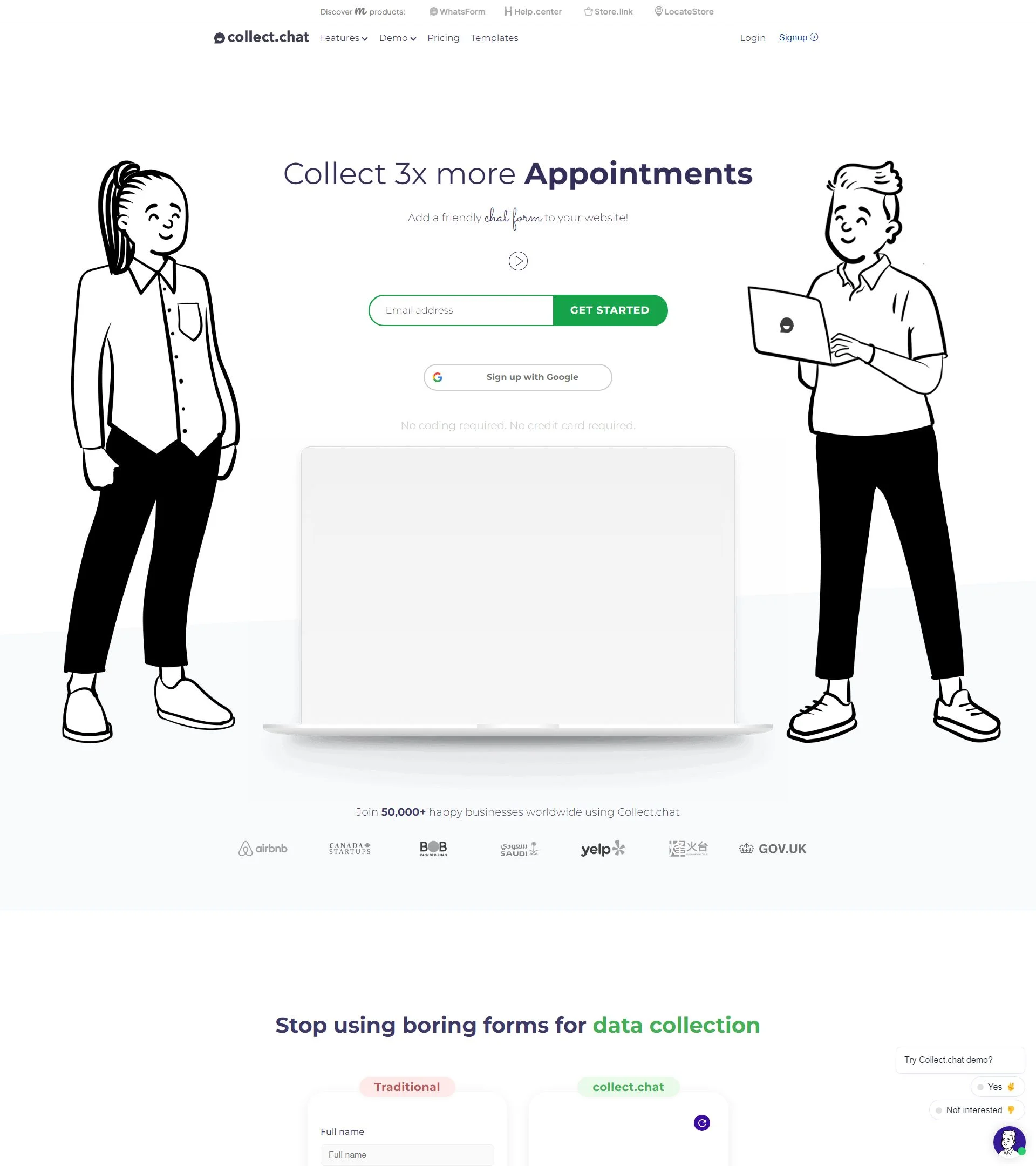 collect.chat background