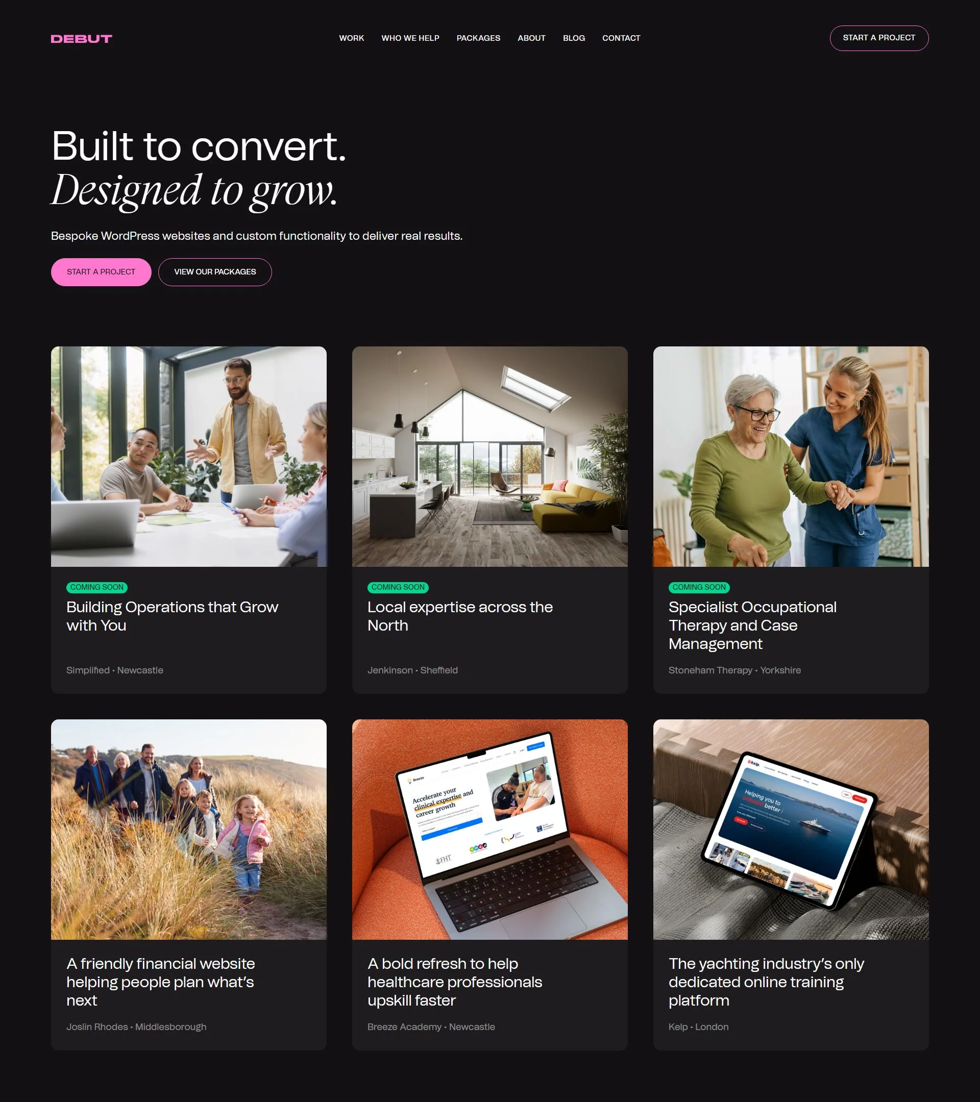 Debut Studio background