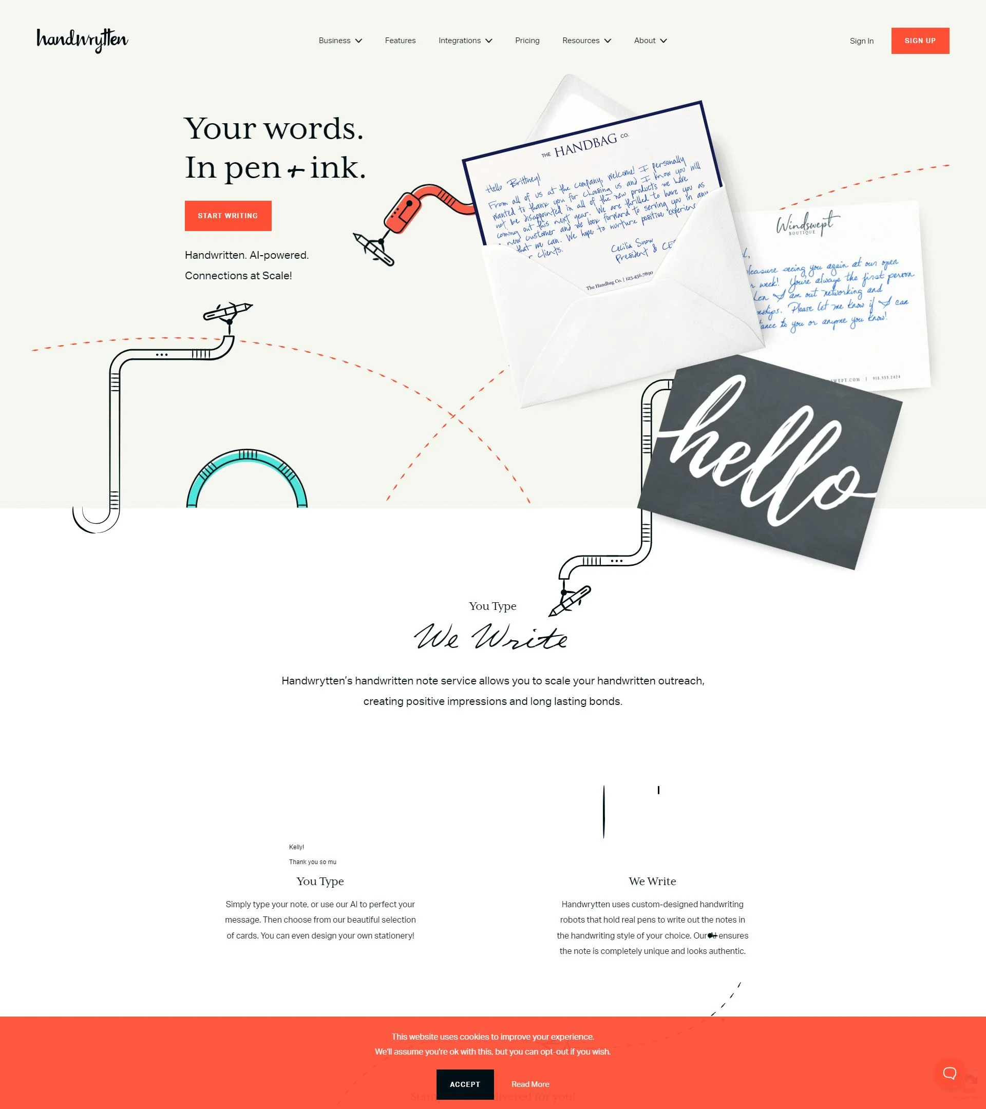 handwrytten.com background
