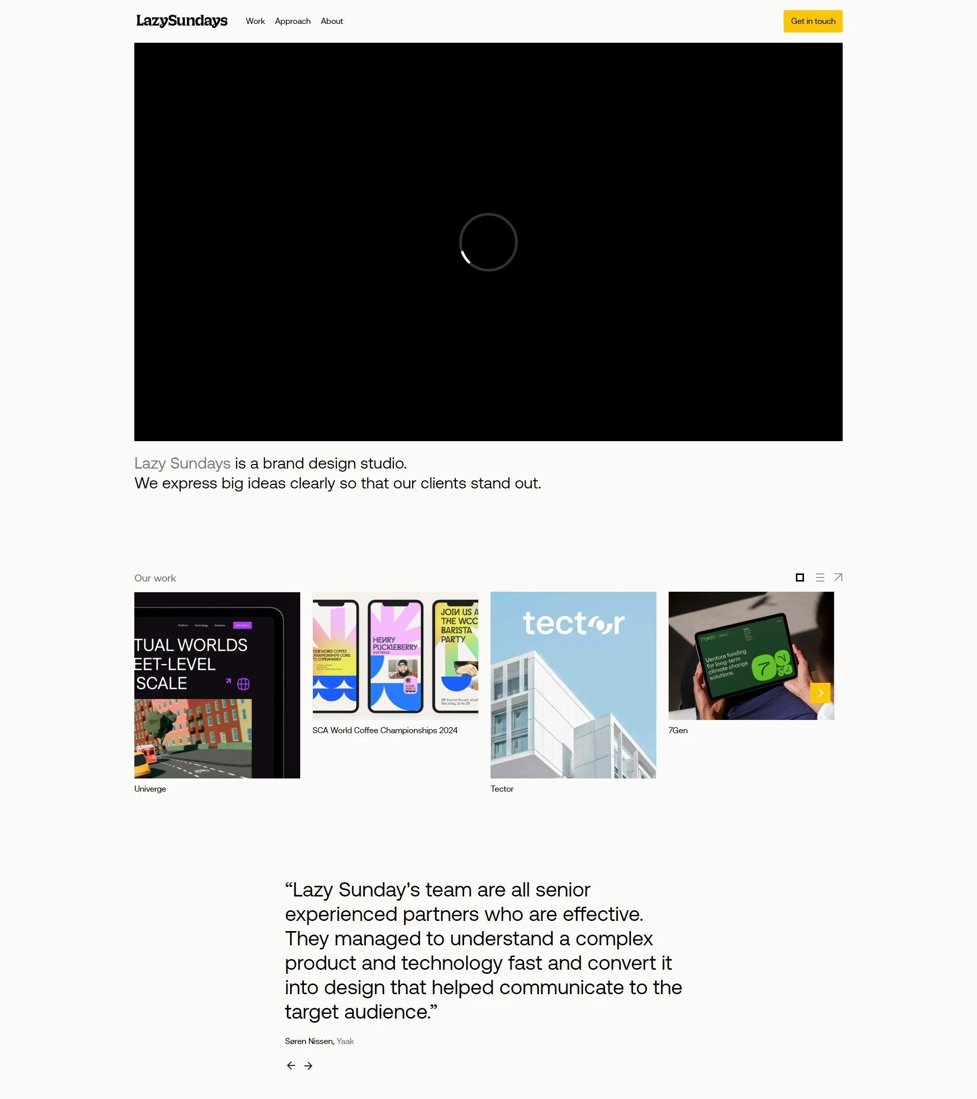 Lazy Sundays background