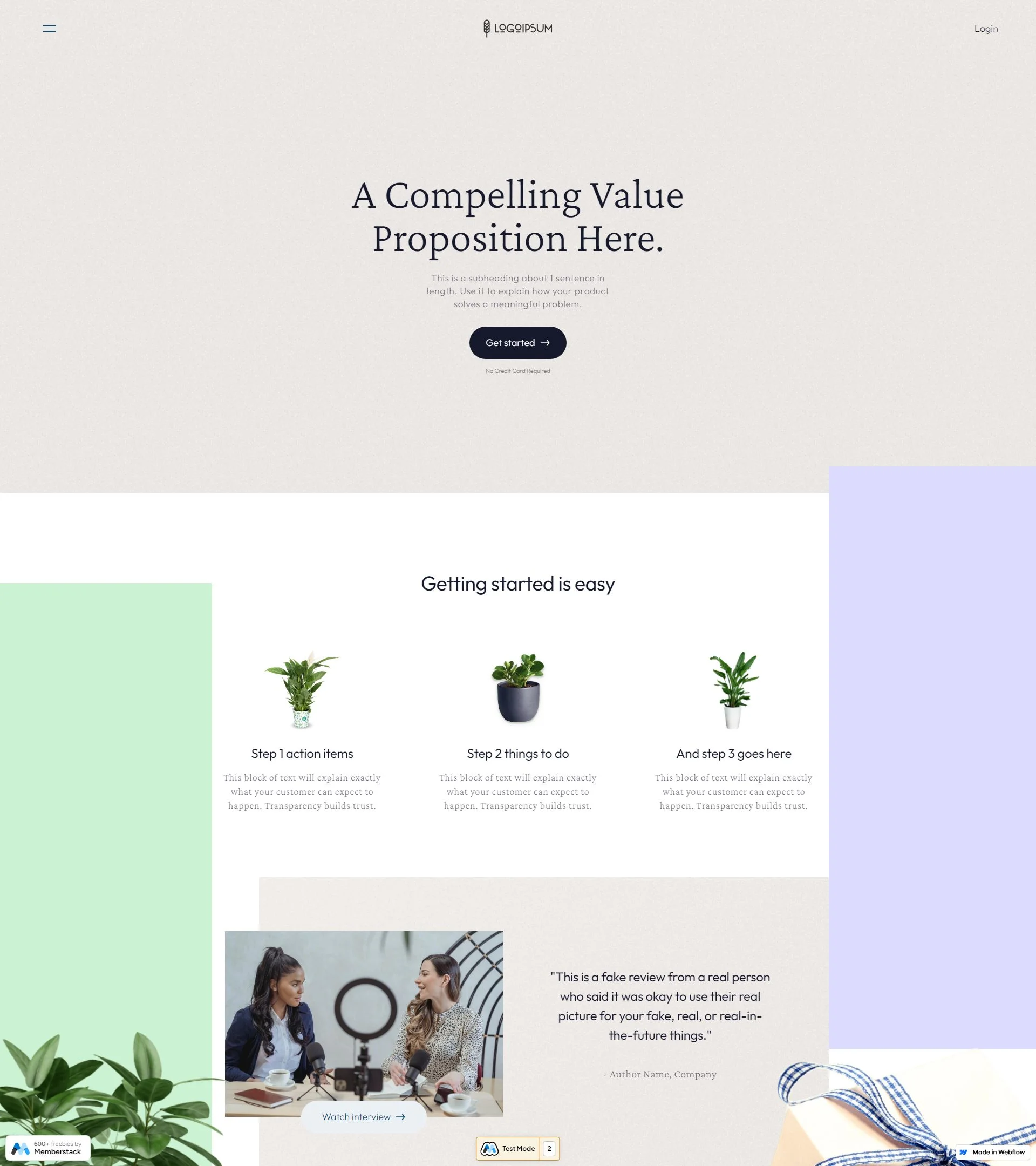 Website screenshot 2