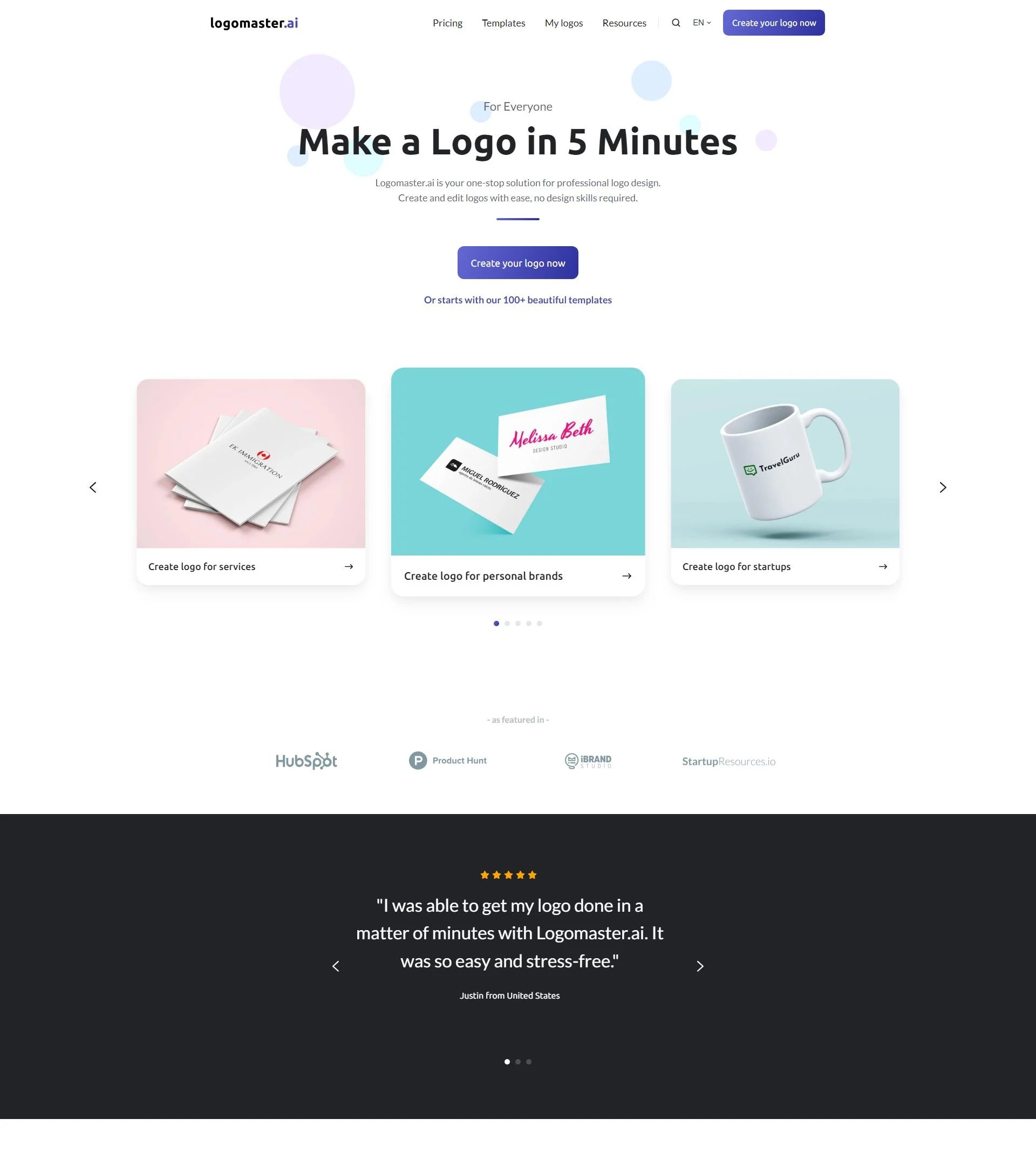 logomaster.ai background