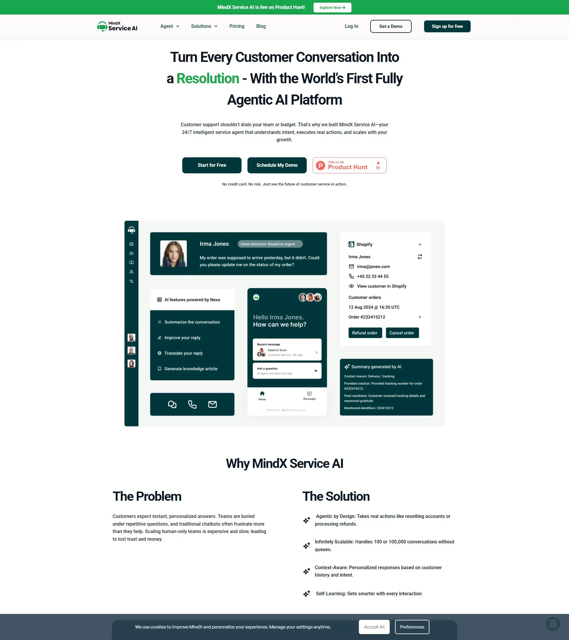 MindX Service background