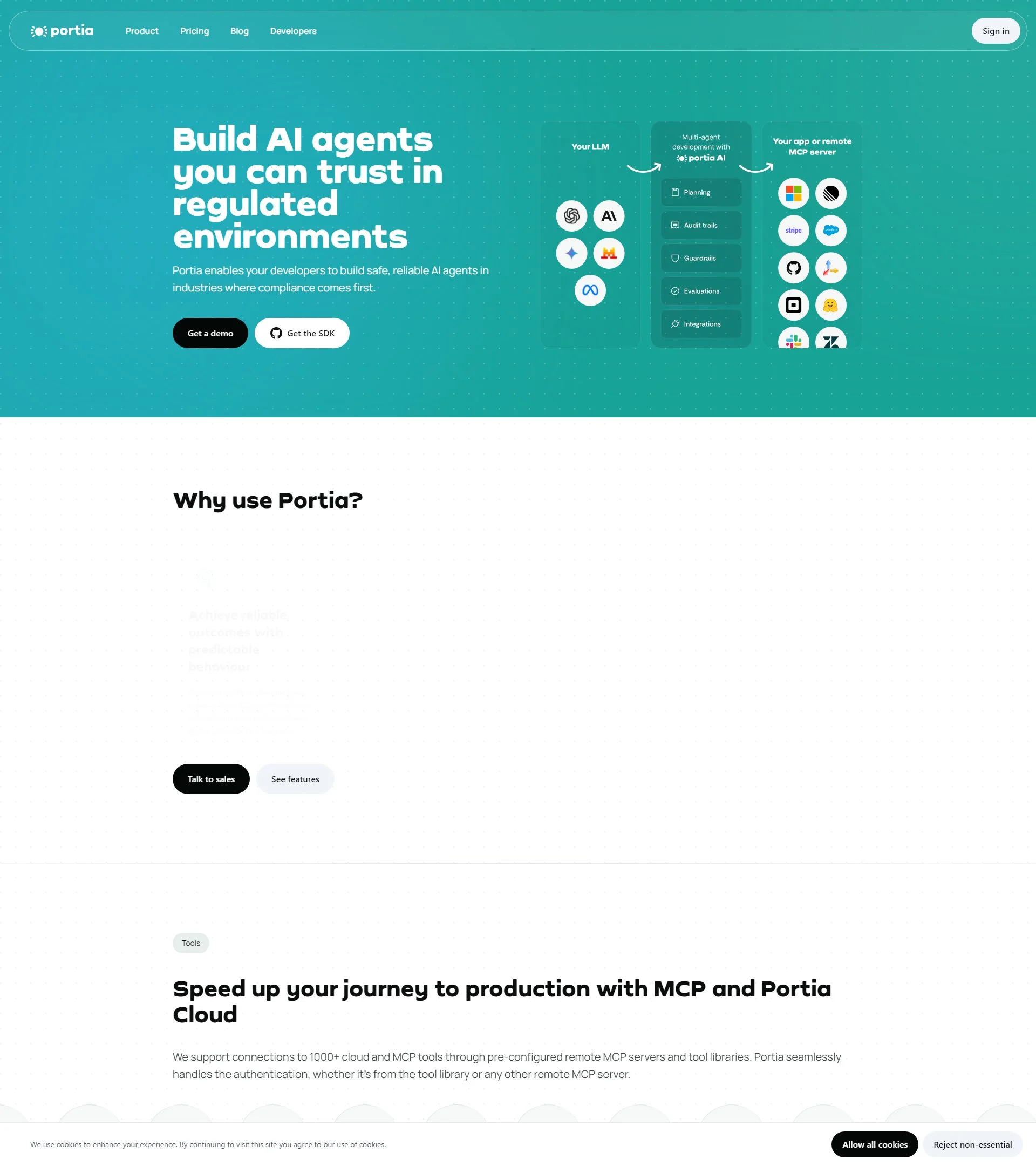 Portia Labs background