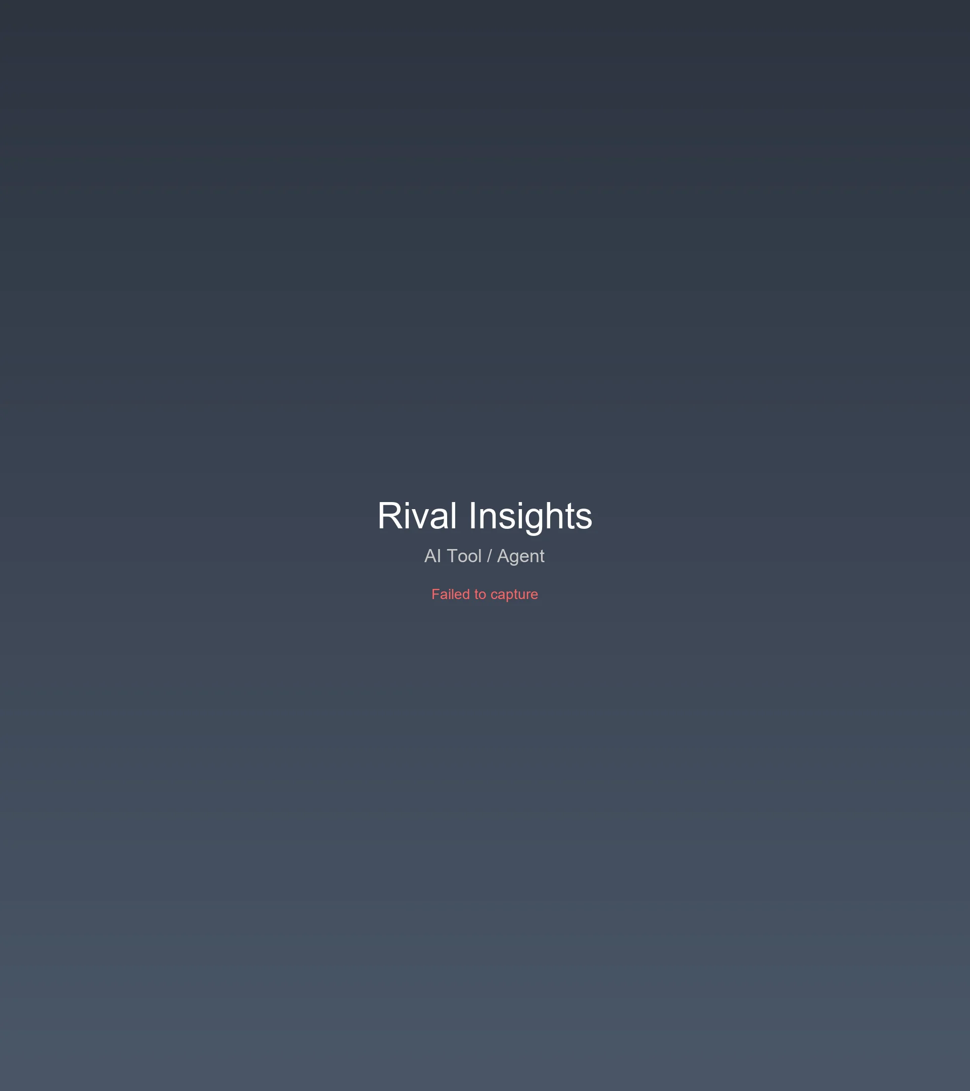 Rival Insights background