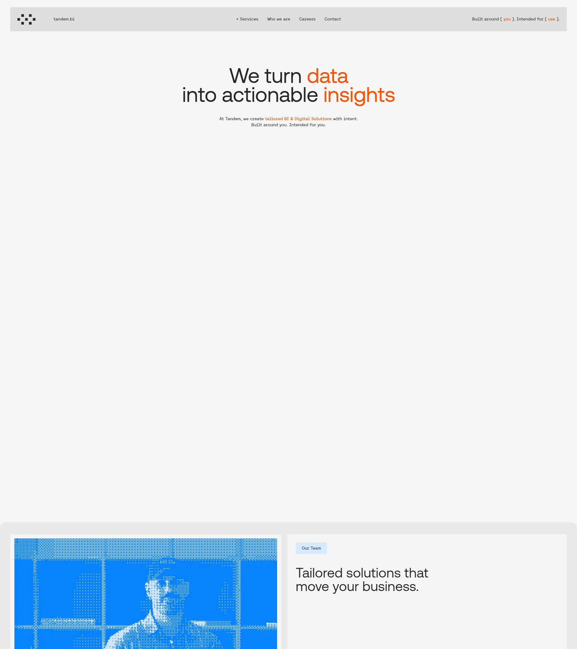 Tandem.bi background