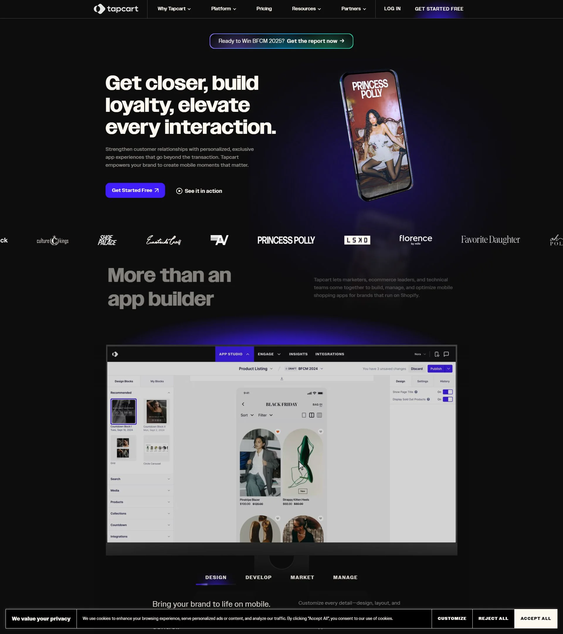 tapcart.co background