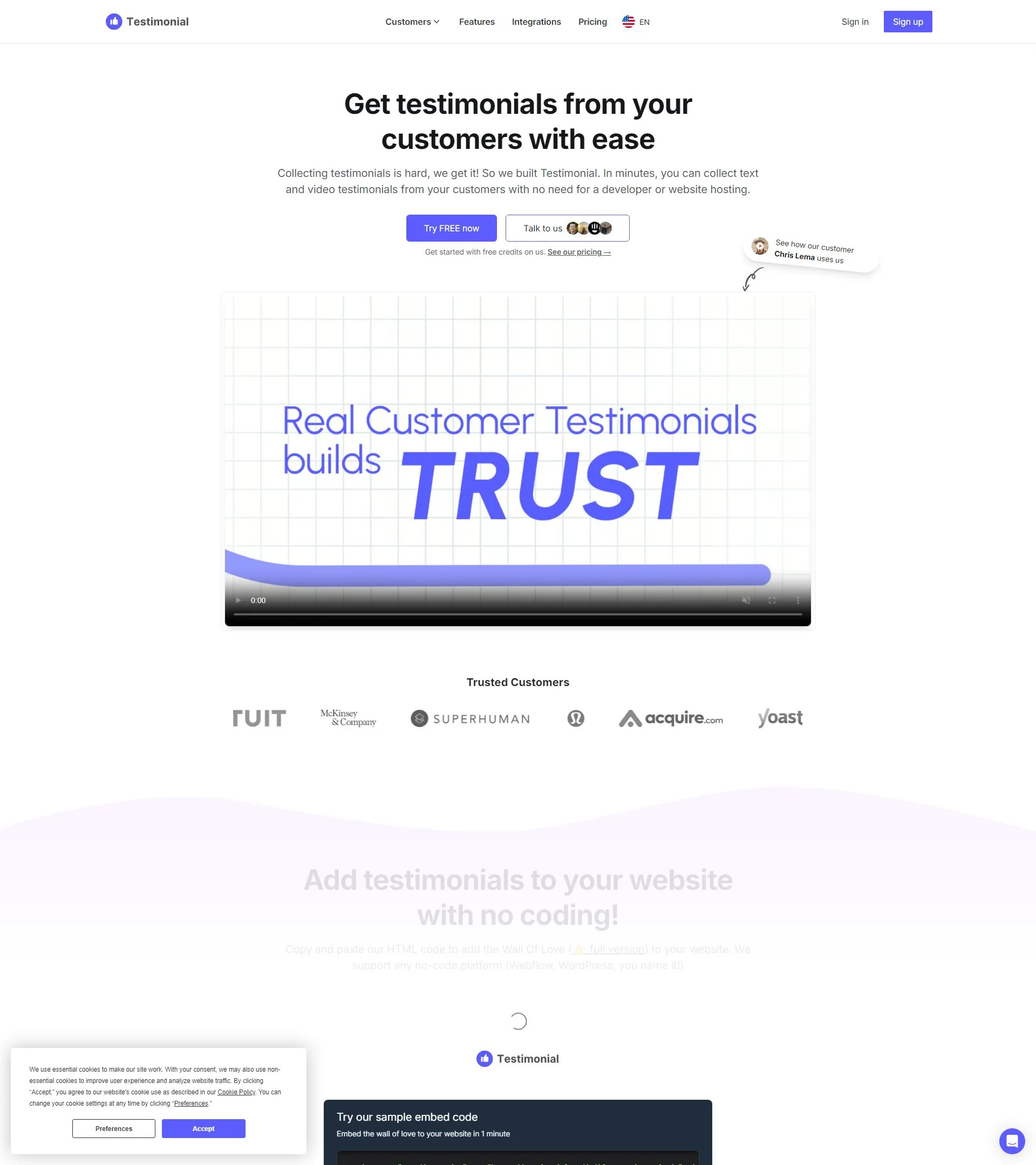 testimonial.to background