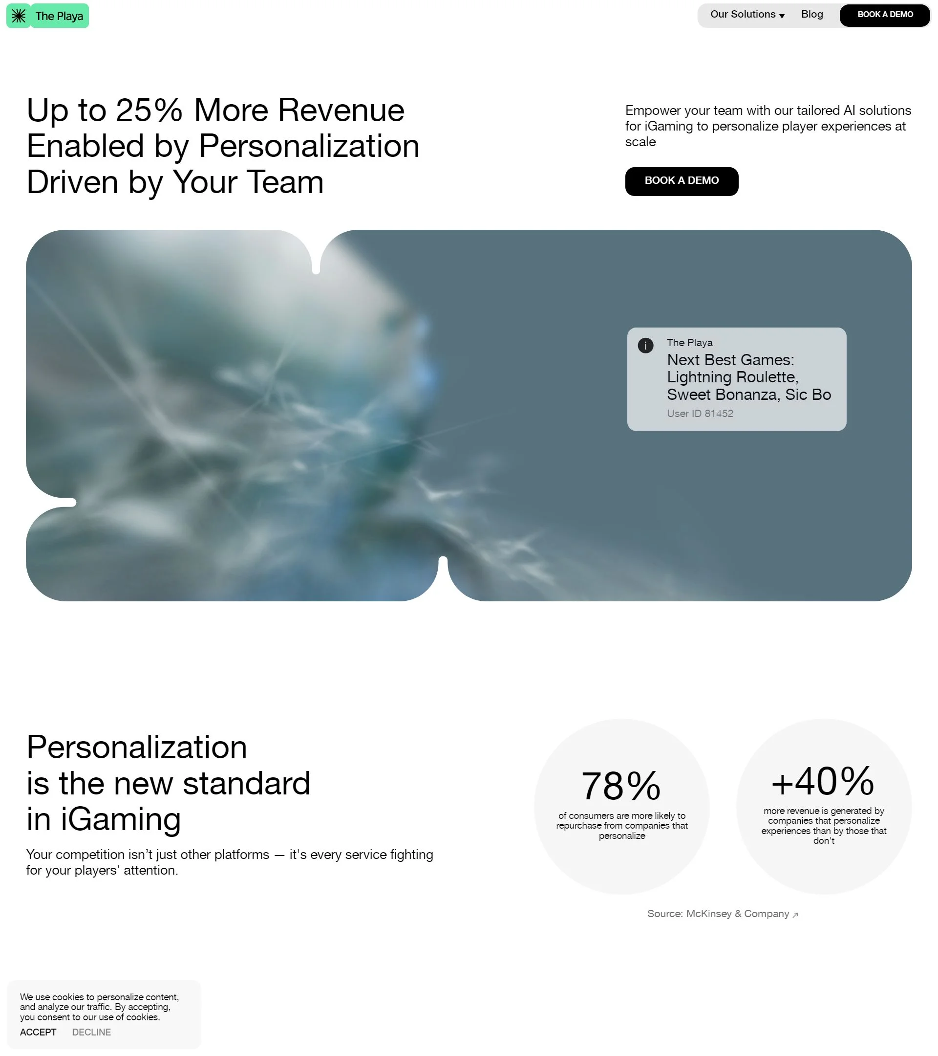 The Playa background