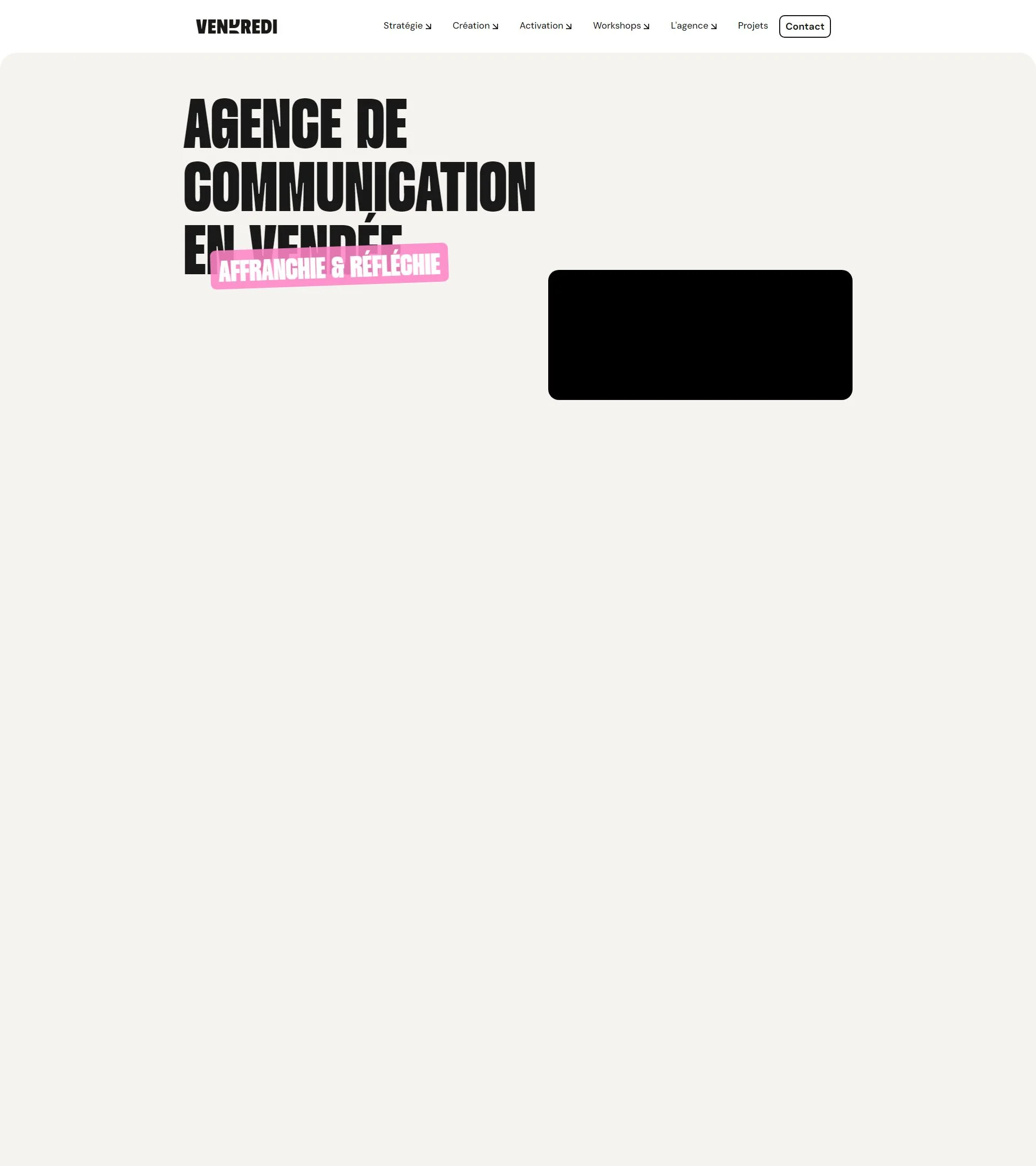 Vendredi Society background