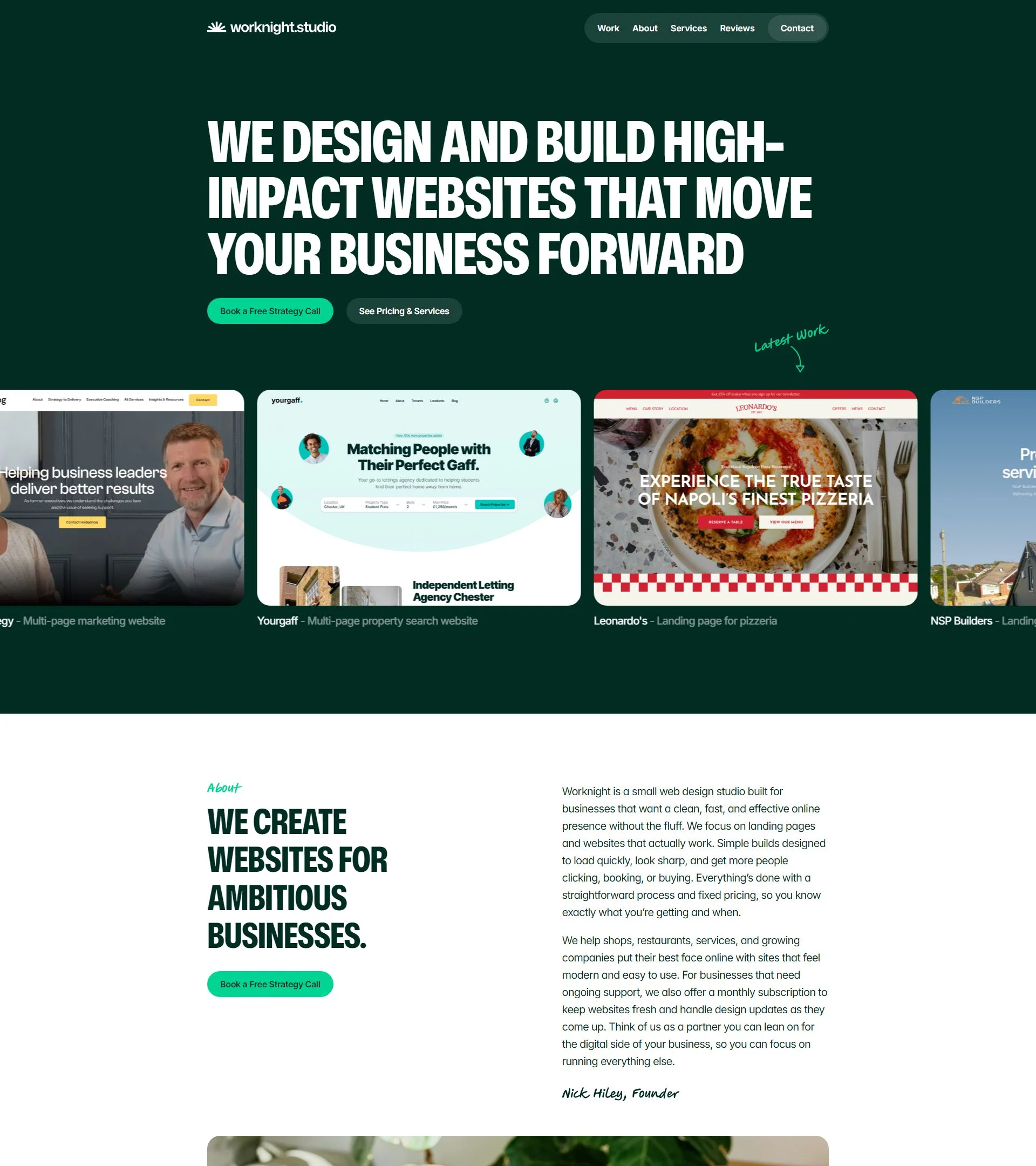 Worknight Studio background