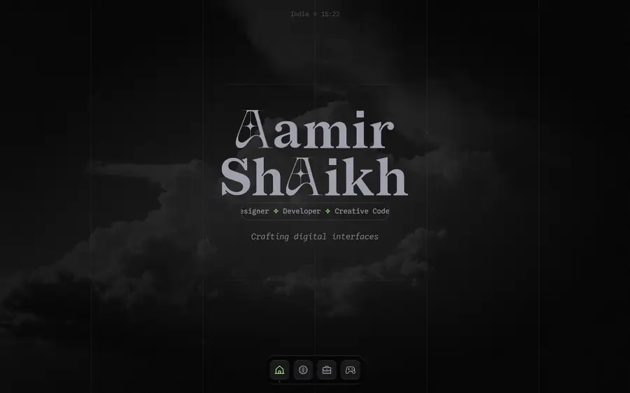 aamirshaikh.net full-page screenshot