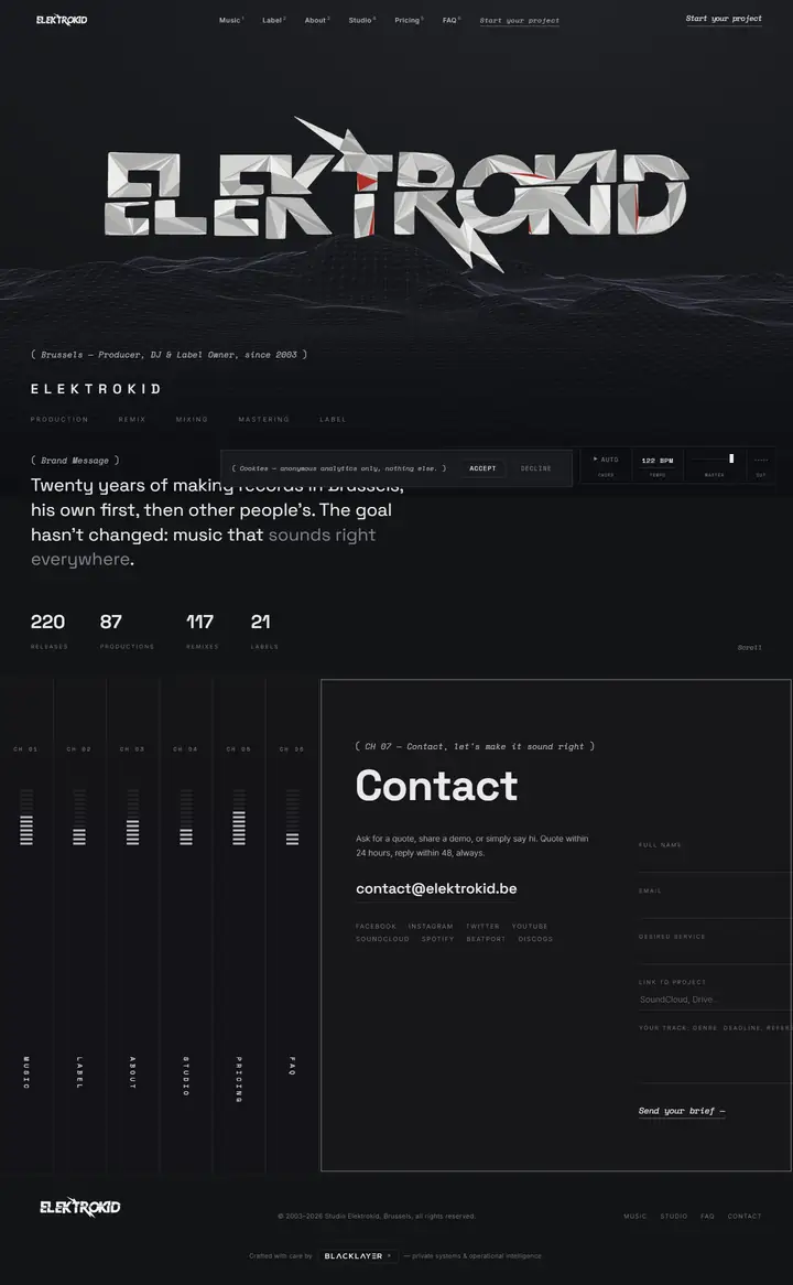 Contact full-page screenshot