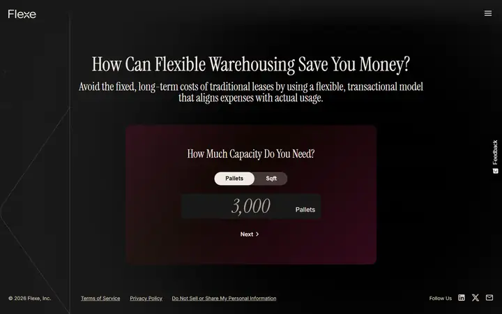 Pricing full-page screenshot