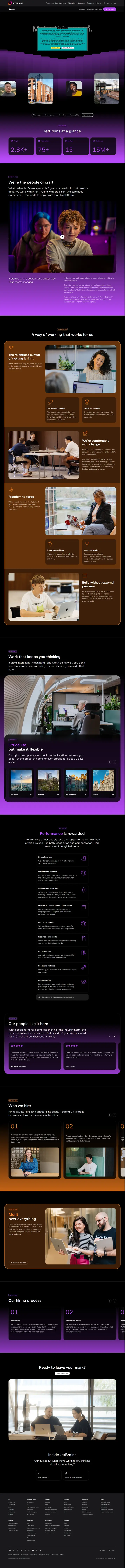 Jobs/Careers full-page screenshot