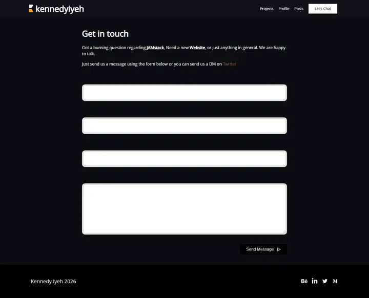 Contact full-page screenshot