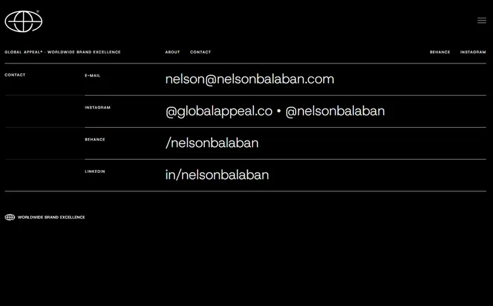 Contact full-page screenshot