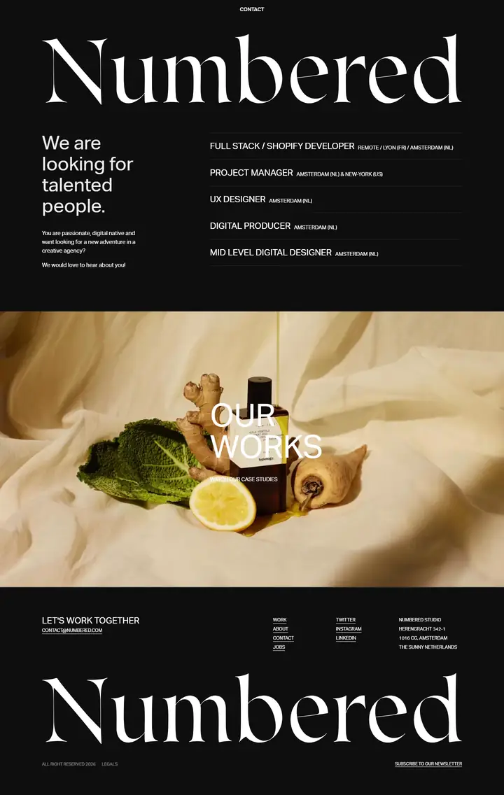 Jobs/Careers full-page screenshot