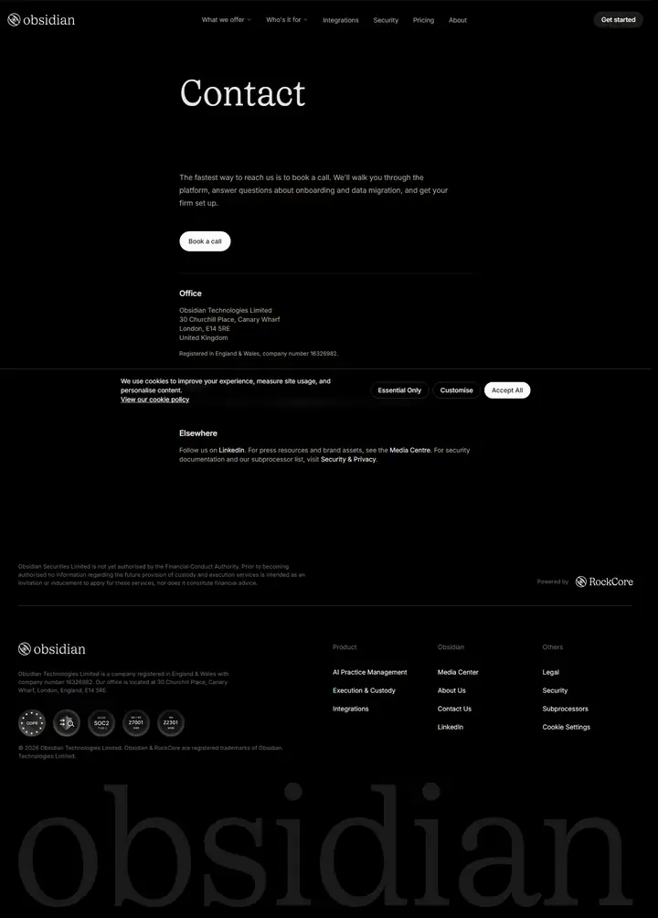 Contact full-page screenshot