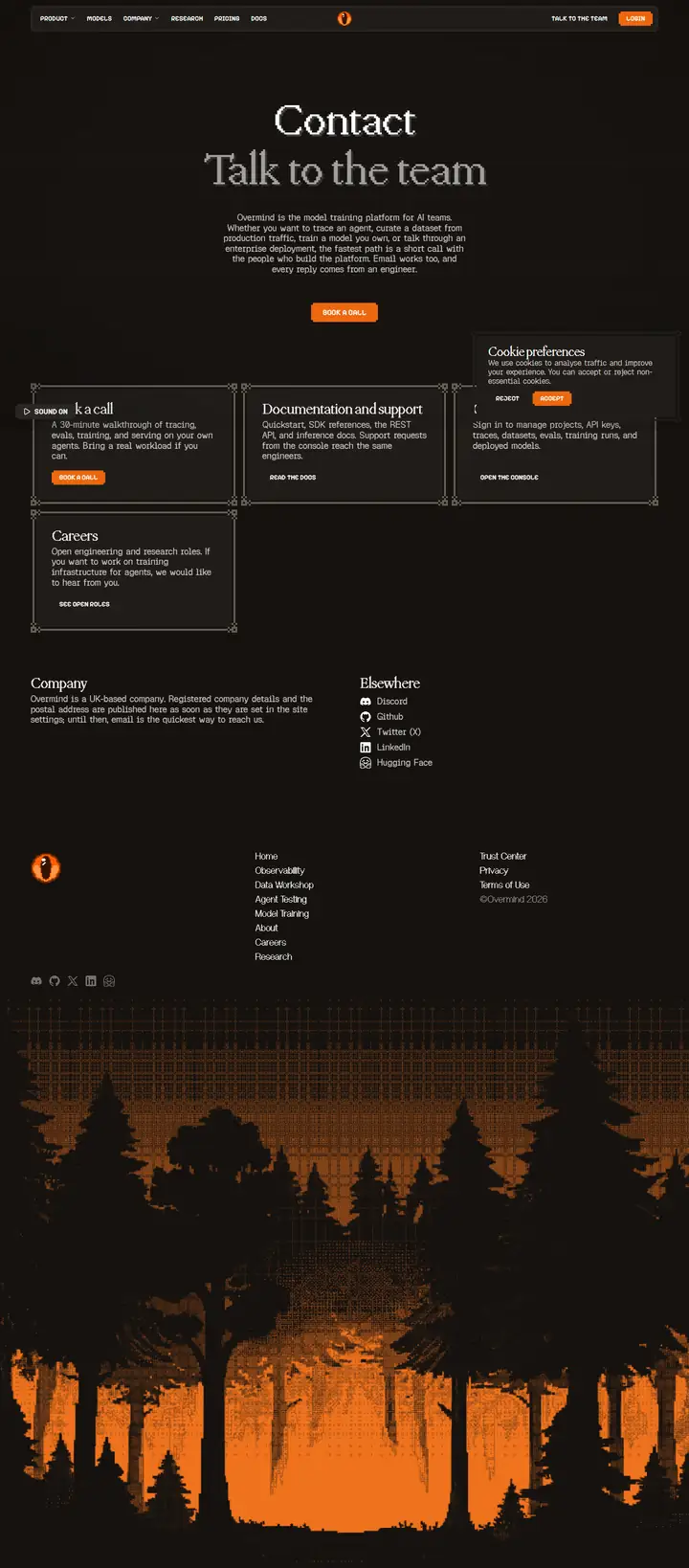 Contact full-page screenshot