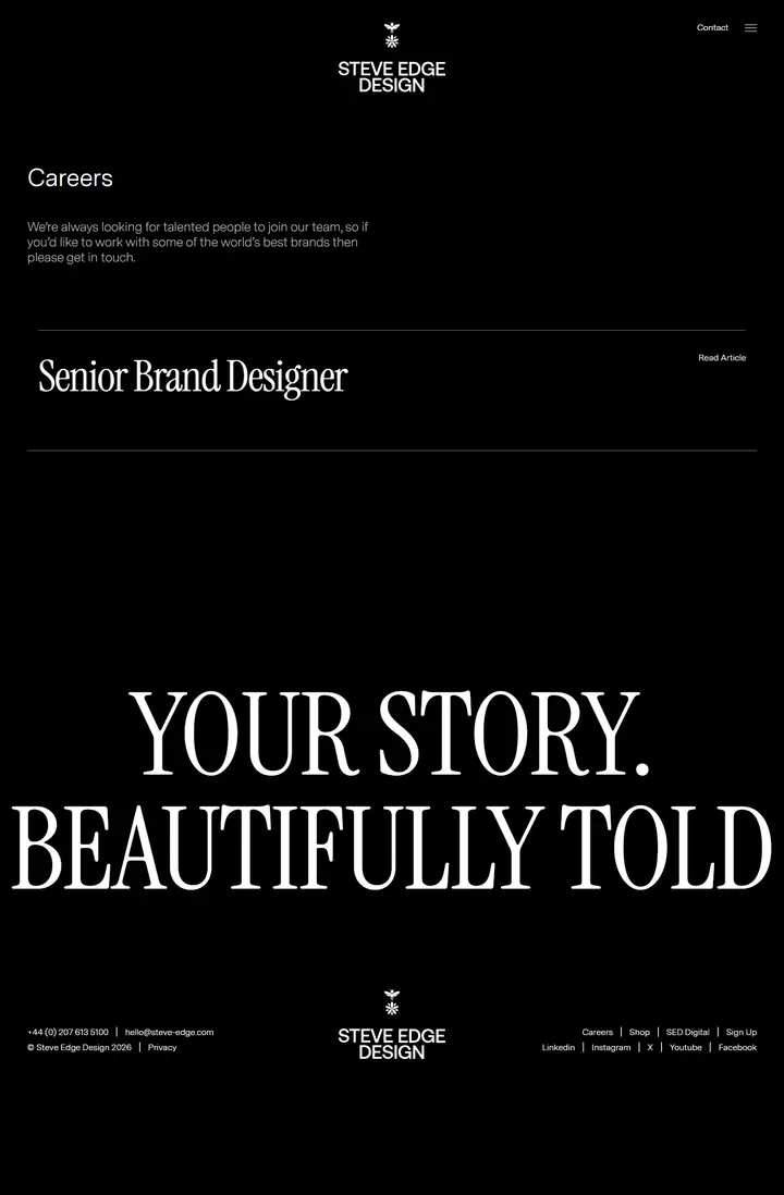 Jobs/Careers full-page screenshot