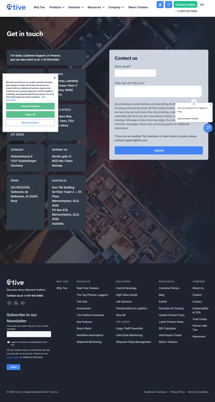 Contact full-page screenshot