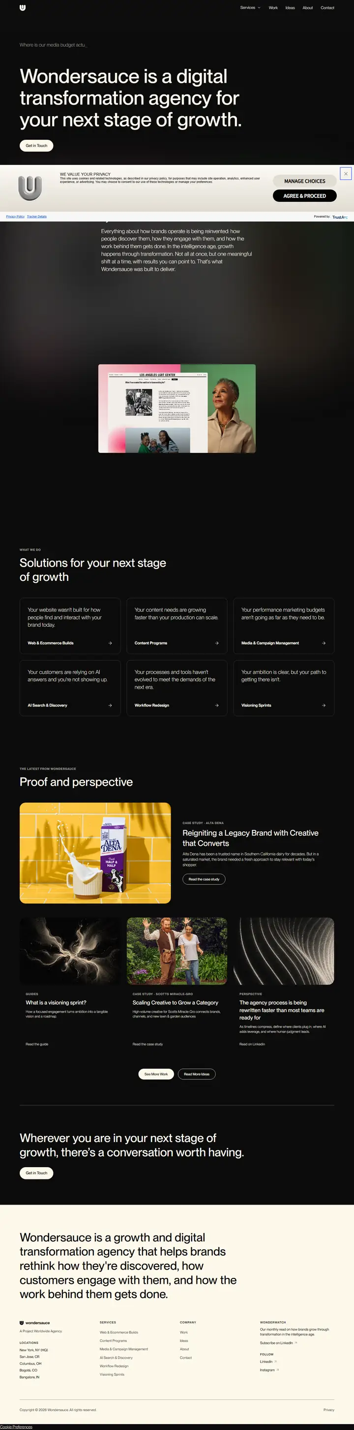 Jobs/Careers full-page screenshot